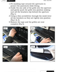 BMW M5 F90 Front Grille Complete Set by ZUNSPORT
