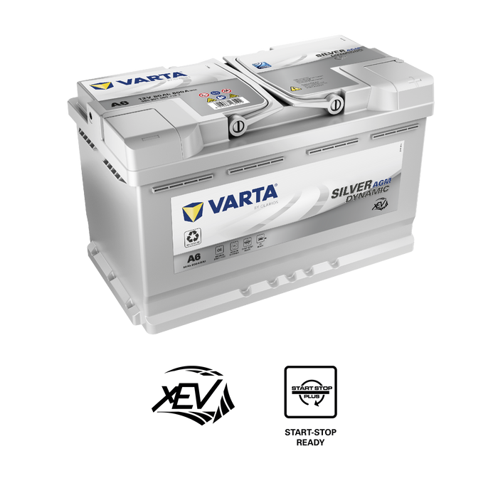 VARTA A6 AGM BATTERY - 80Ah/800CCA