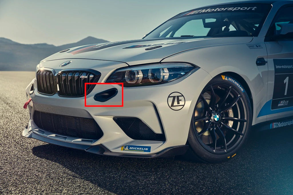 BMW Motorsport - M2 CS Racing Front Bumper Brake Air Ducts