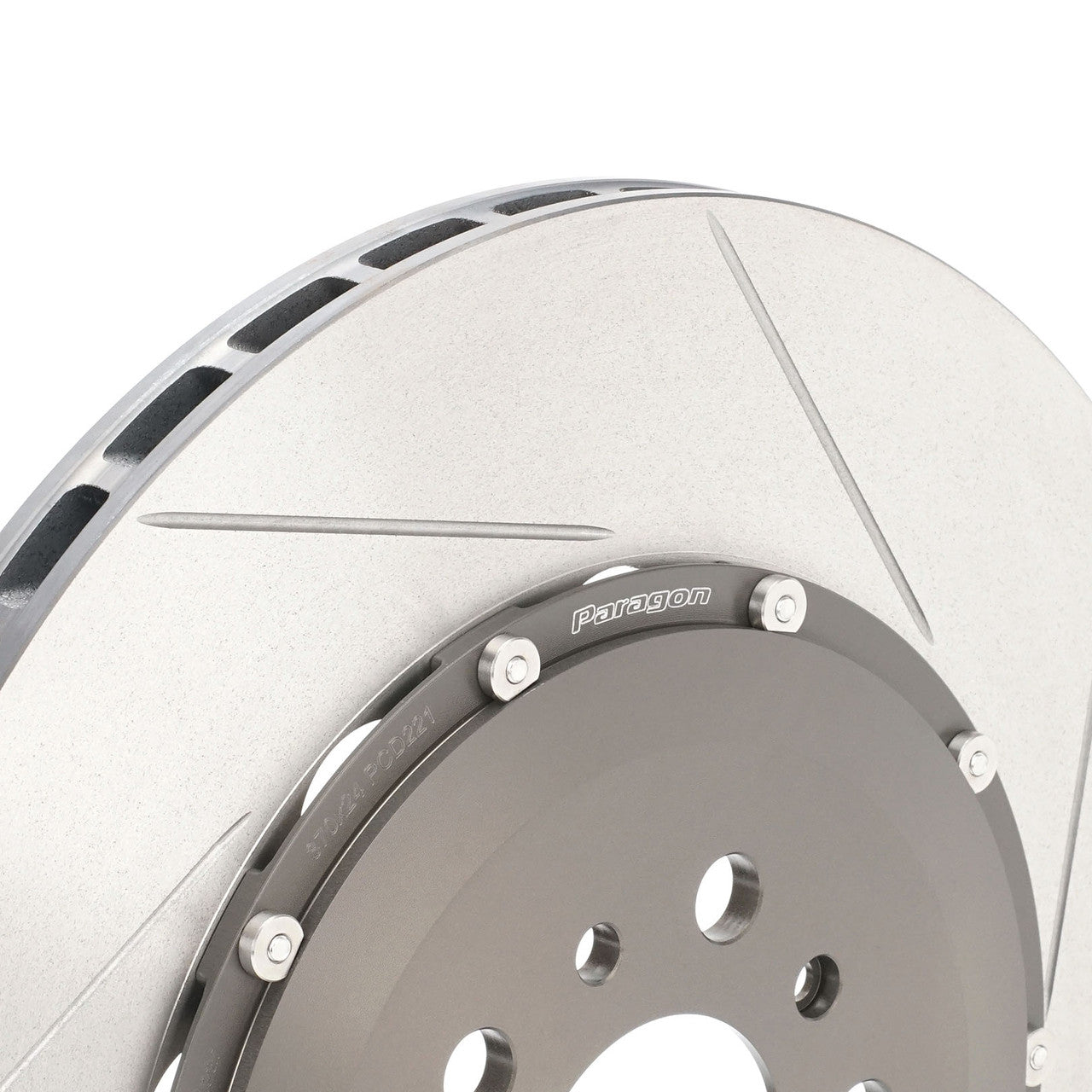 Paragon 2-piece Rear Rotors (Pair) - 370mm x 24mm BMW M3 (G80) / M4 (G82/G83)
