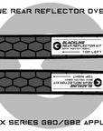 BMW M3 G80 G81 & M4 G82 G83 REAR REFLECTOR OVERLAY KIT BY GOLDENWRENCH