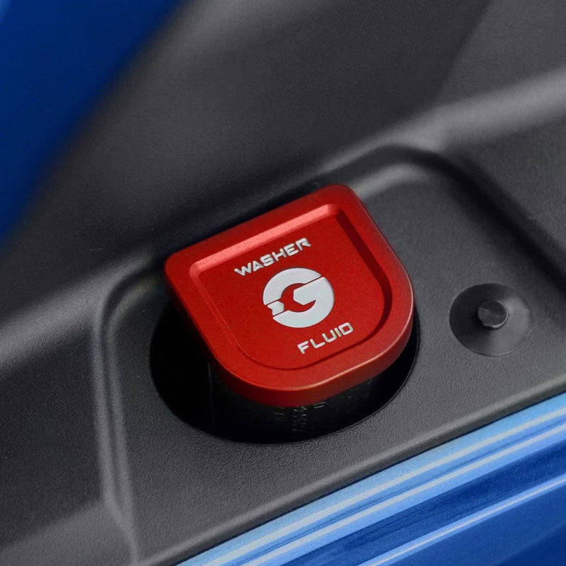 BMW M2 G87, M3 G80 &amp; M4 G82 BLACKLINE BLUE WASHER FLUID CAP BY GOLDENWRENCH