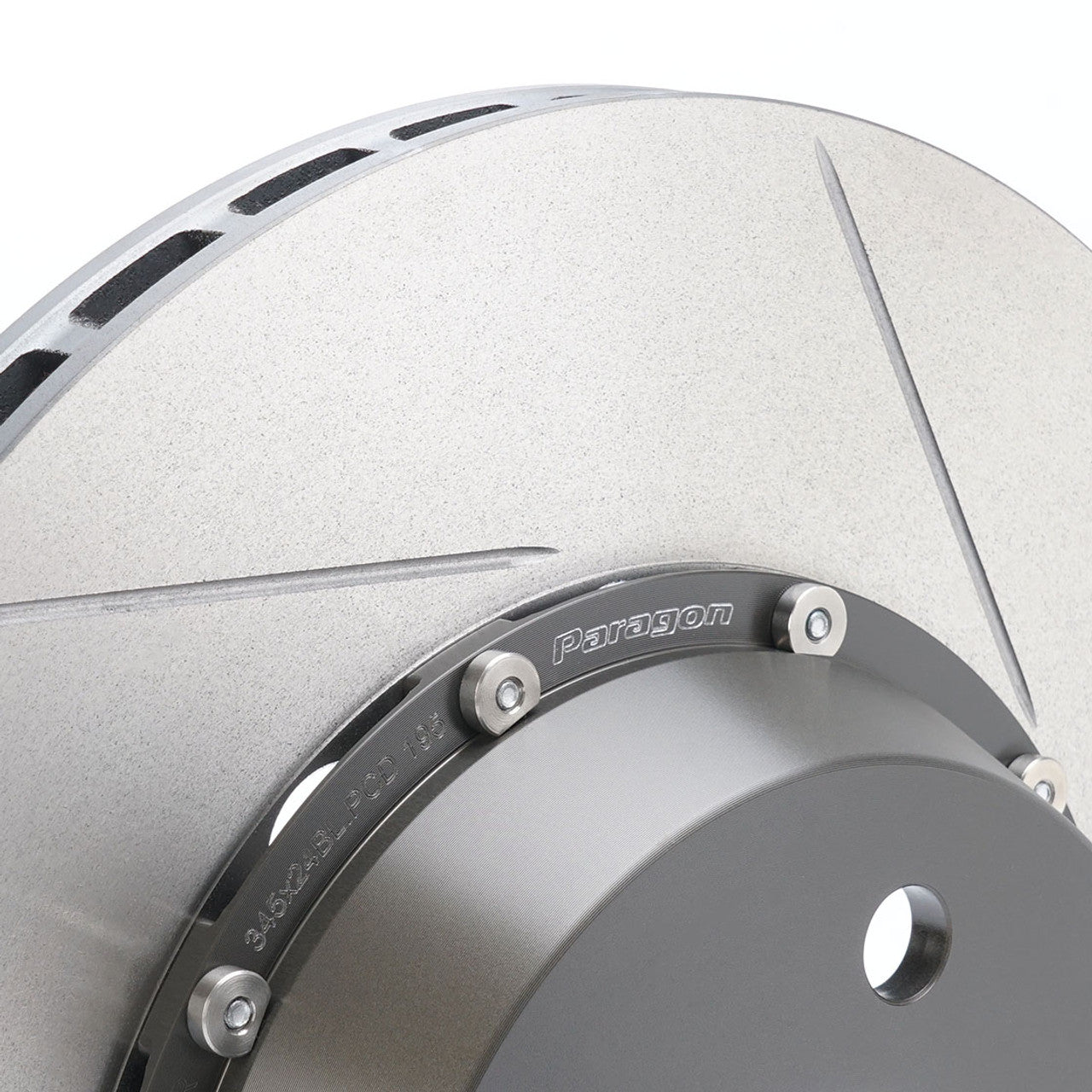 Paragon 2-piece Rear Rotors (Pair) - 345mm x 24mm - Toyota GR Supra A90/A91