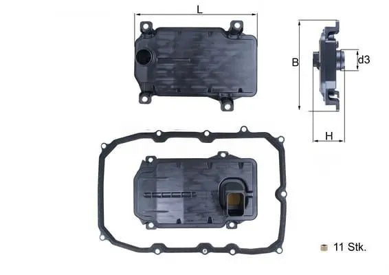 Mahle Transmission Filter - HX187KIT