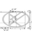 Koyorad Performance Radiator - Mitsubishi Lancer Evolution VIII / IX CT9A