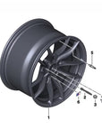 BMW Motorsport - M2 CS Racing Wheel Set