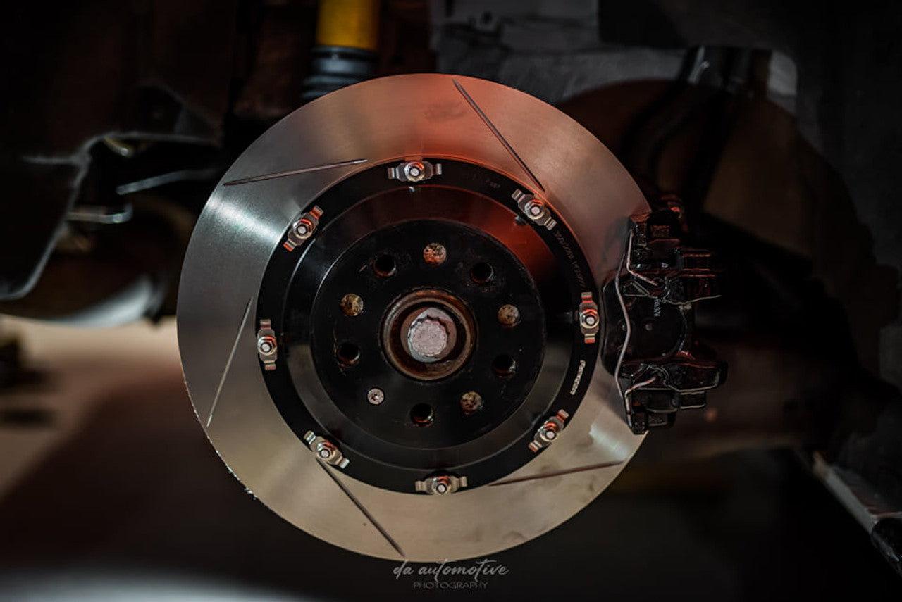 Paragon 2-piece Rear Rotors (Pair) - 350mm x 22mm - VW Golf R Mk7 / 7.5 / Golf GTi Mk8