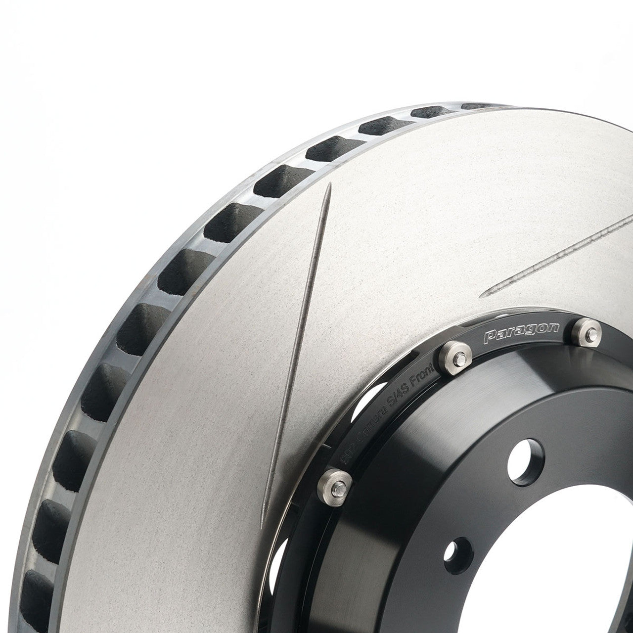 Paragon 2-piece Front Rotors (Pair) - 350mm x 34mm - Porsche 992 Carrera S / 4S