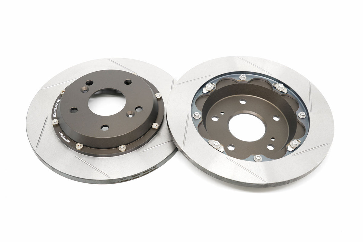 Qu21265 Rear Rotor Paragon 2-piece Rear Rotors (Pair) - 282mm x 12mm - Honda S2000