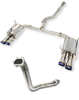 Korsh Subaru WRX 2011-14/STI 2011-2021 (Auto) Turbo Back Exhaust - Stainless Steel with Titanium Tips