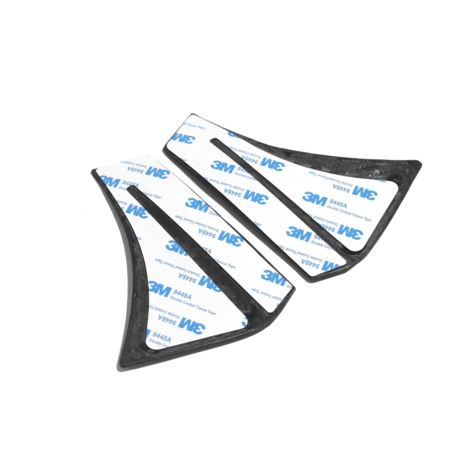 PORSCHE 981 &amp; 718 GT4RS / CLUBSPORT - WING SUPPORT BODY REINFORCEMENT DRY CARBON FIBER PLATES by SILVER ROCKET