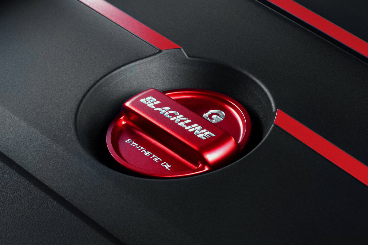 Toyota GR Supra A90 GoldenWrench BLACKLINE oil cap cover