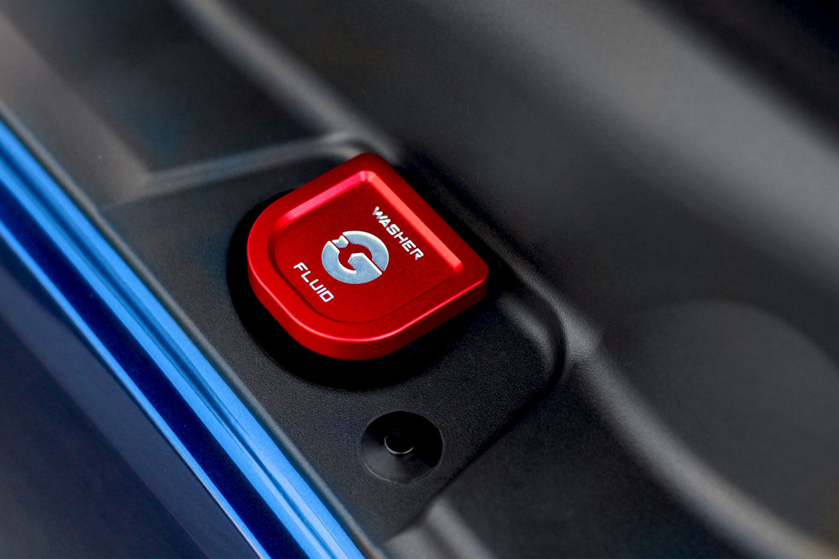 Toyota GR Supra A90 GoldenWrench washer fluid cap