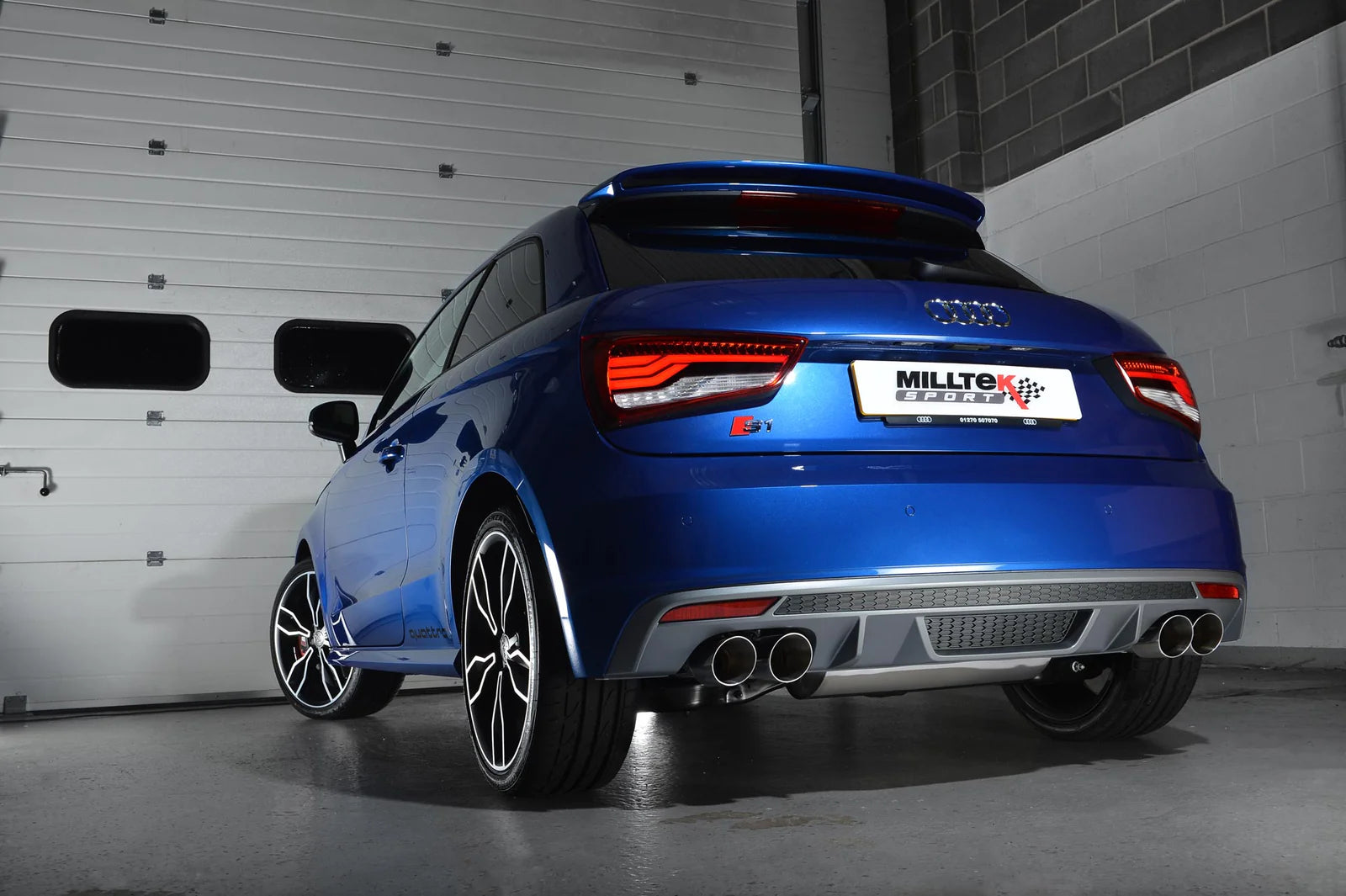 Audi S1 Cat-Back Exhaust System by Milltek (2014-2018)