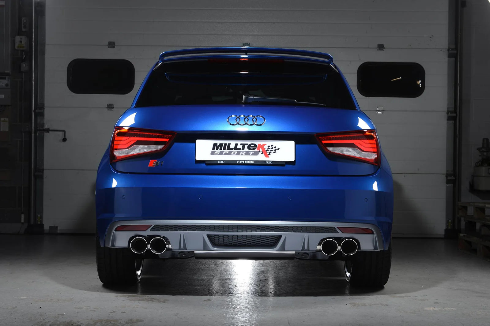 Audi S1 Cat-Back Exhaust System by Milltek (2014-2018)