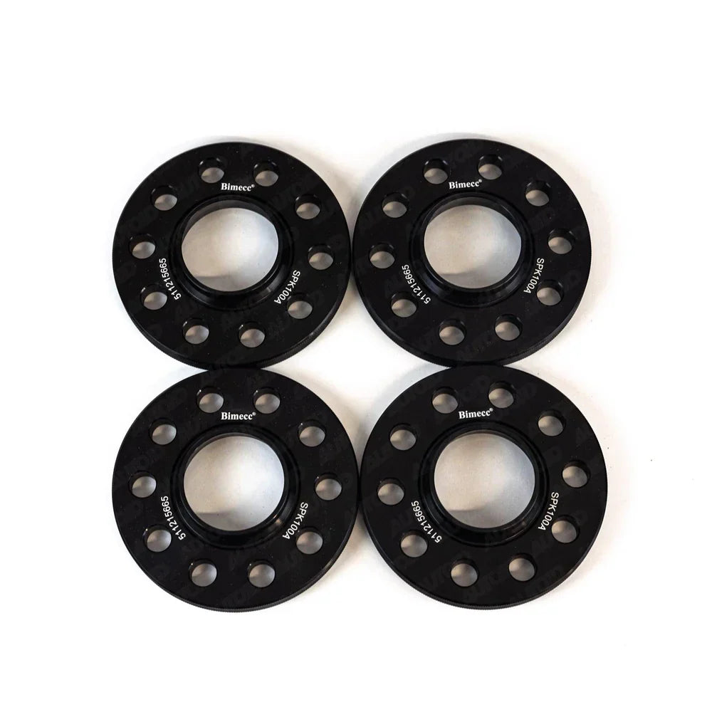 Bimecc wheel spacers, representative component photo
