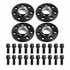 Representative Bimecc G90/G99 M5 wheel spacer kit with standard black bolts