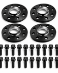 Bimecc wheel spacer kit with matching bolts, representative complete setup