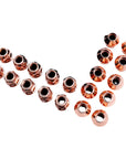 Bimecc M12x1.5 copper 60 degree open wheel nuts