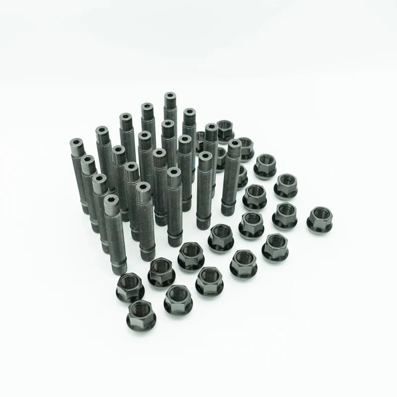 Bimecc wheel stud and open nut conversion kit, representative component photo