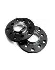 Bimecc black 5x130 / 71.6 mm wheel spacer pair, representative thickness