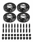 Bimecc wheel spacer and stud conversion combo kit, representative complete setup