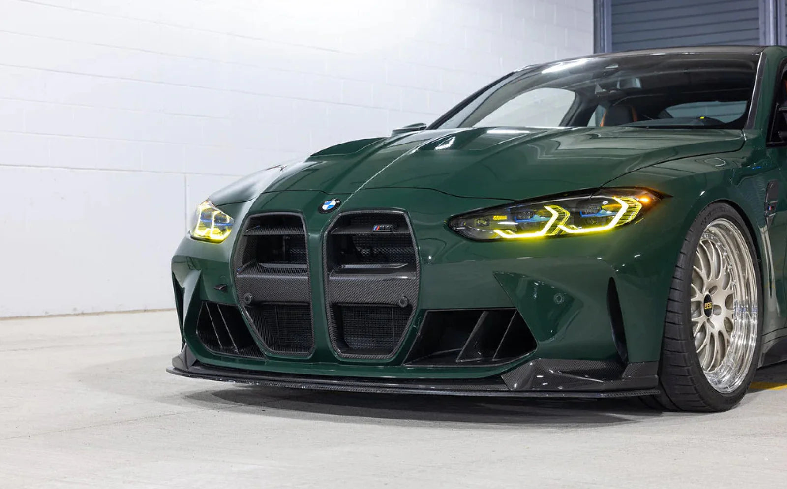 BMW 3er G20 / M3 G80 &amp; 4er G22 / M4 G82 CSL Style Yellow DRL LED Module Set by MOTORSPORT+ (2021-2024)