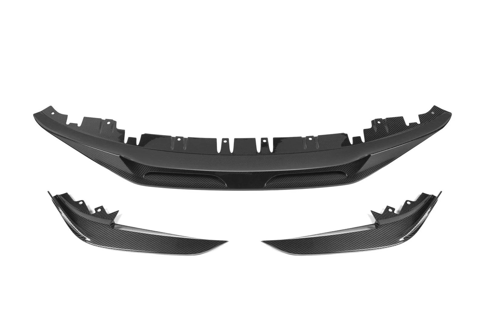 BMW 4 Series &amp; i4 Gran Coupe G26 Pre-Preg Carbon Fibre Front Splitter by TRE (2021+)