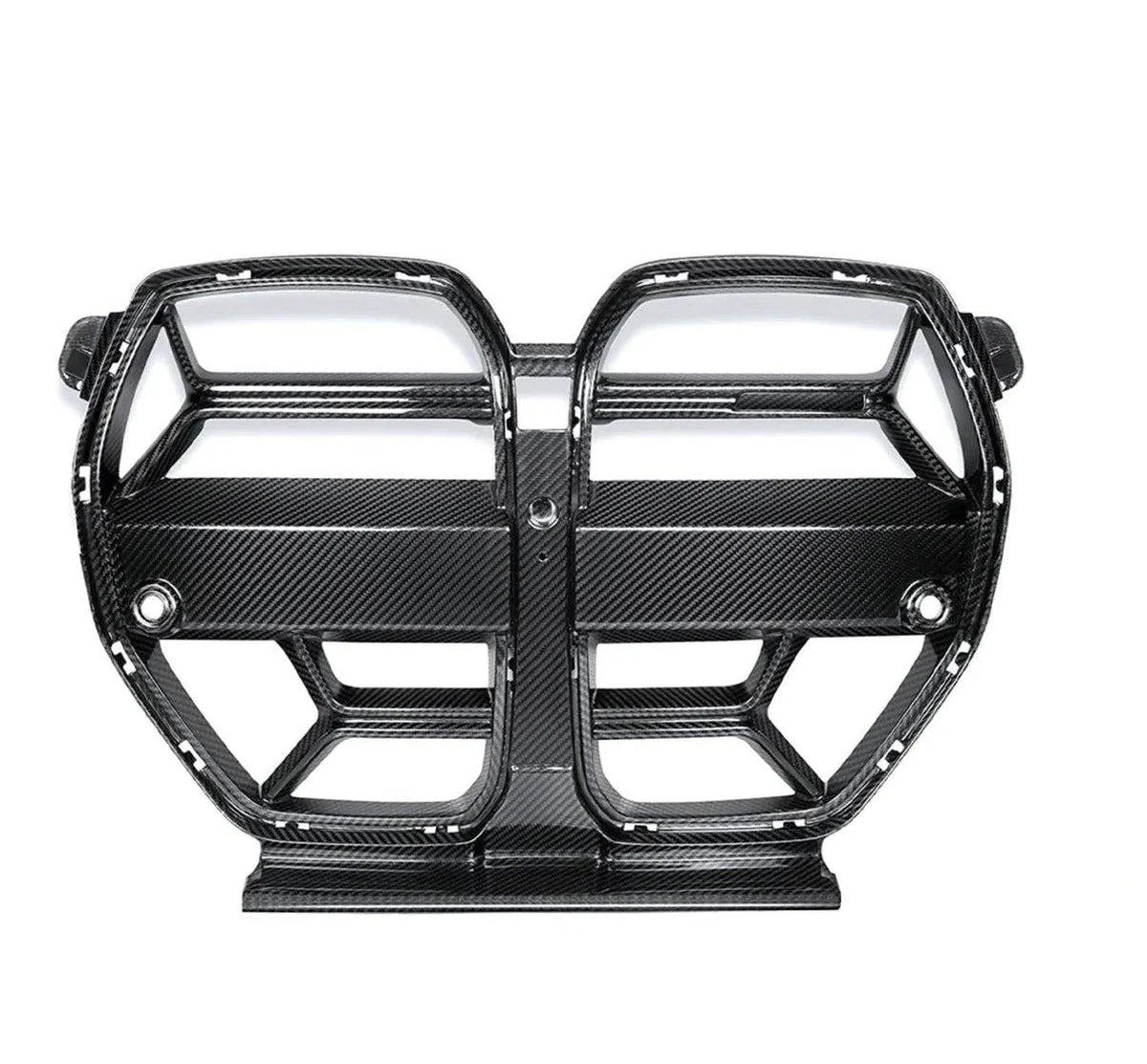 BMW G80 G81 M3 &amp; G82 G83 M4 Pre-Preg Carbon Fibre CSL Front Kidney Grilles with ACC Fitment by TRE (2021+)