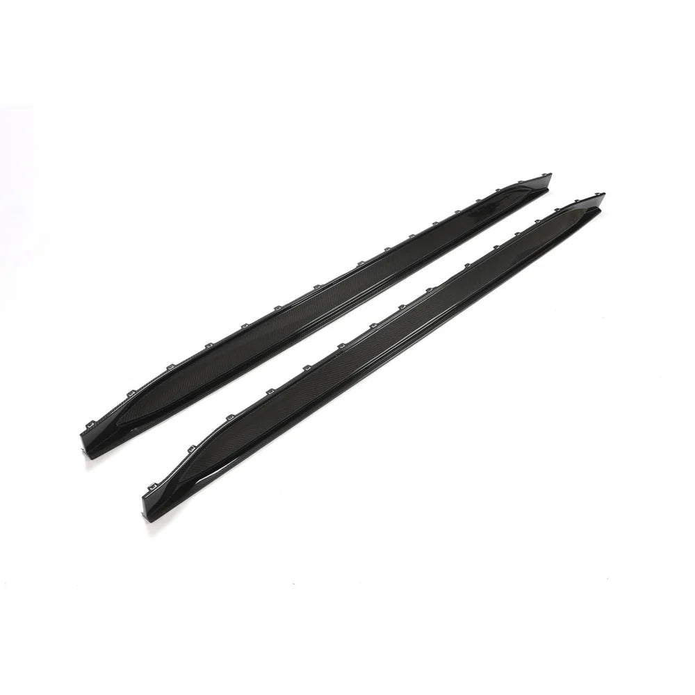 BMW G80 G81 M3 &amp; G82 M4 Pre-Preg Carbon Fibre OEM Style Side Skirts by TRE (2021+)