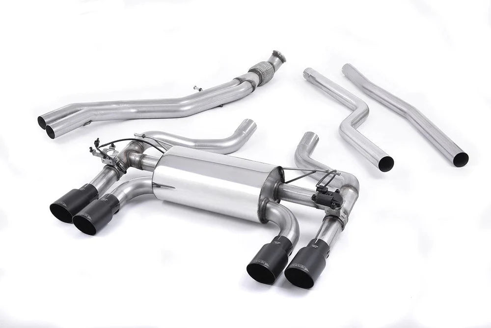 BMW M2 N55 F87 Cat Back Exhaust System by Milltek (2015-2018)