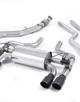 BMW M2 N55 F87 Cat Back Exhaust System by Milltek (2015-2018)