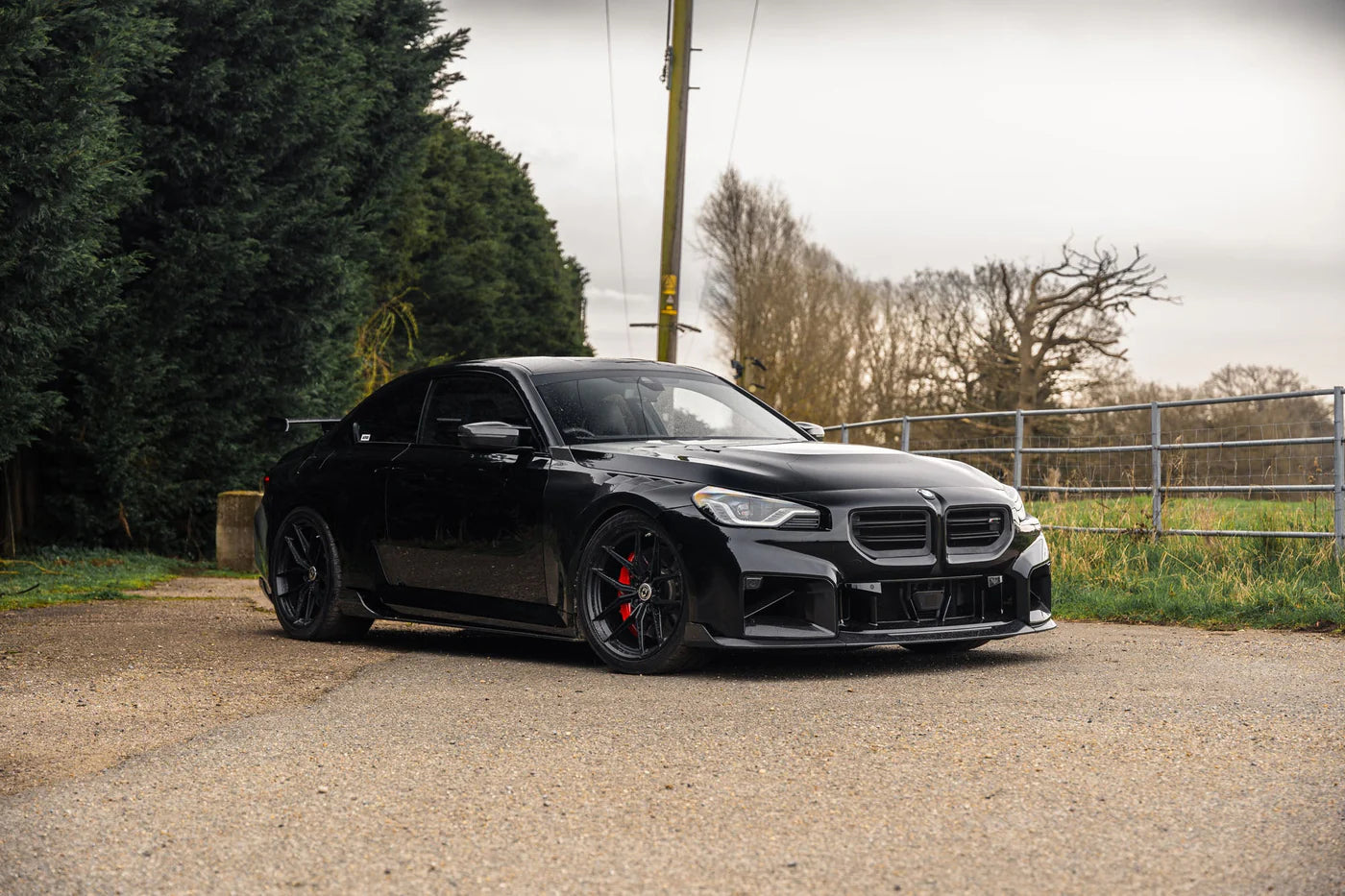 BMW M2 G87 Carbon Fibre Front Fender Wings by AE Design (2023+)