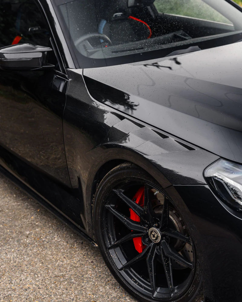 BMW M2 G87 Carbon Fibre Front Fender Wings by AE Design (2023+)