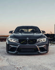 BMW M2 OG F87 Pre-Preg Carbon Fibre Front Splitter by TRE (2015-2018)