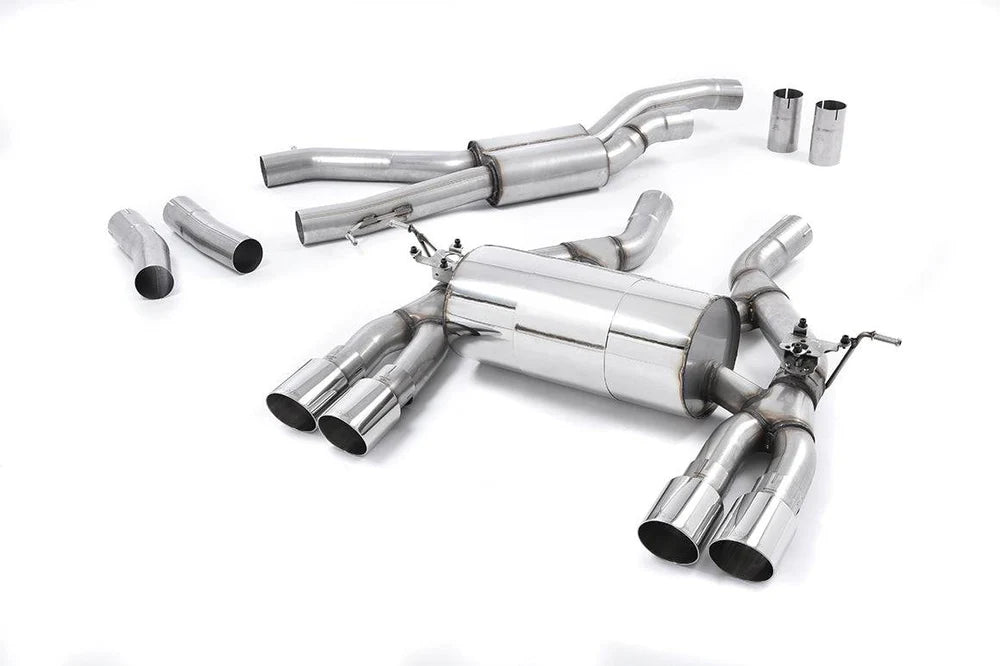 BMW M3 F80 &amp; M4 F82 Full Equal Length / Catback Exhaust System by Milltek (2014-2018)