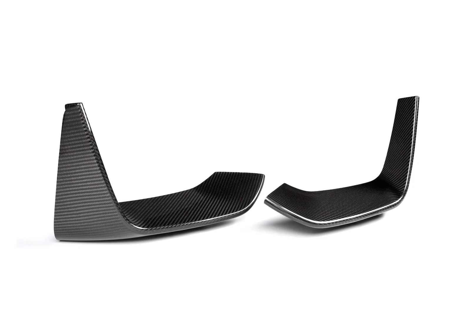 BMW M3 F80 &amp; M4 F82 Pre-Preg Carbon Fibre Front Bumper Inserts by TRE (2014-2020)