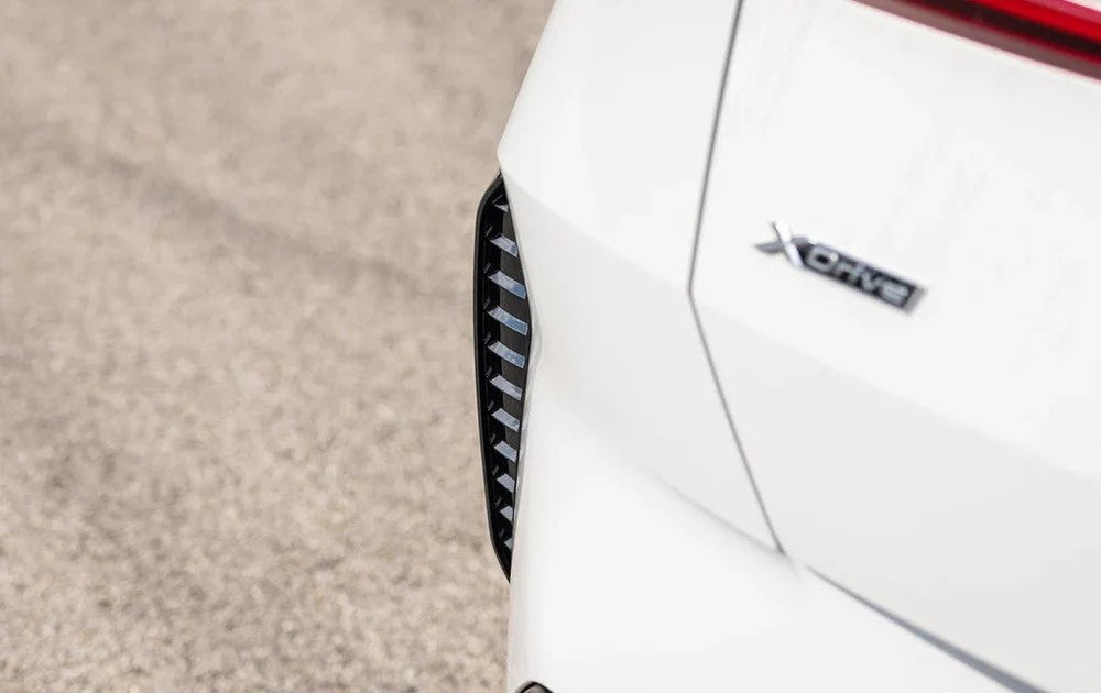 BMW X3 G45 M-Sport Gloss Black Rear Reflector Deletes by Acexxon (2024+)