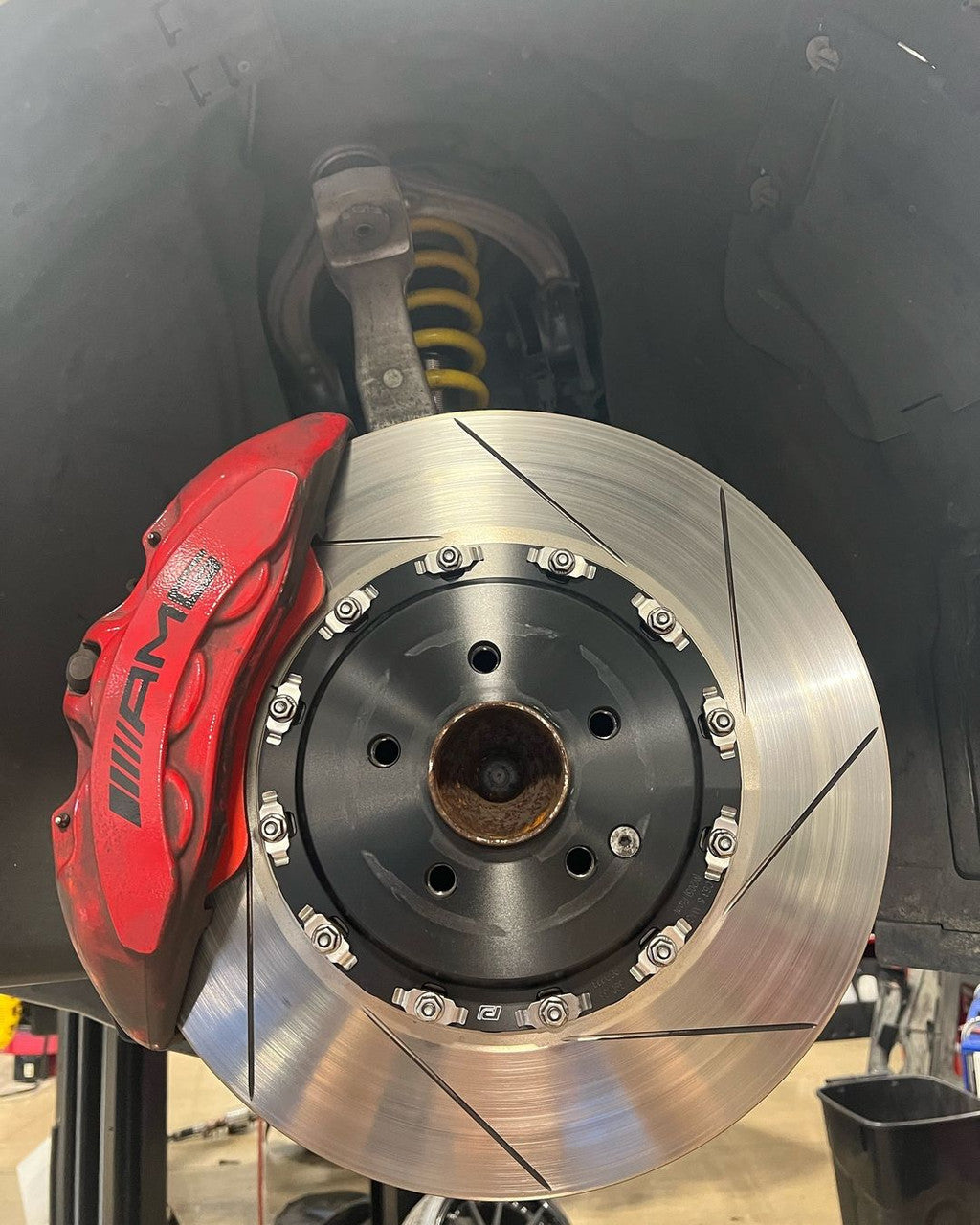 Paragon 2-piece Front Rotors (Pair) - 390mm x 36mm - Mercedes-AMG C63 S AMG (W205) / AMG GT/GT S (C190)