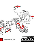do88 Turbo K Jetronic Hoses - Porsche 930
