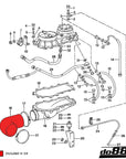 do88 Turbo Inlet Hoses - Porsche 930
