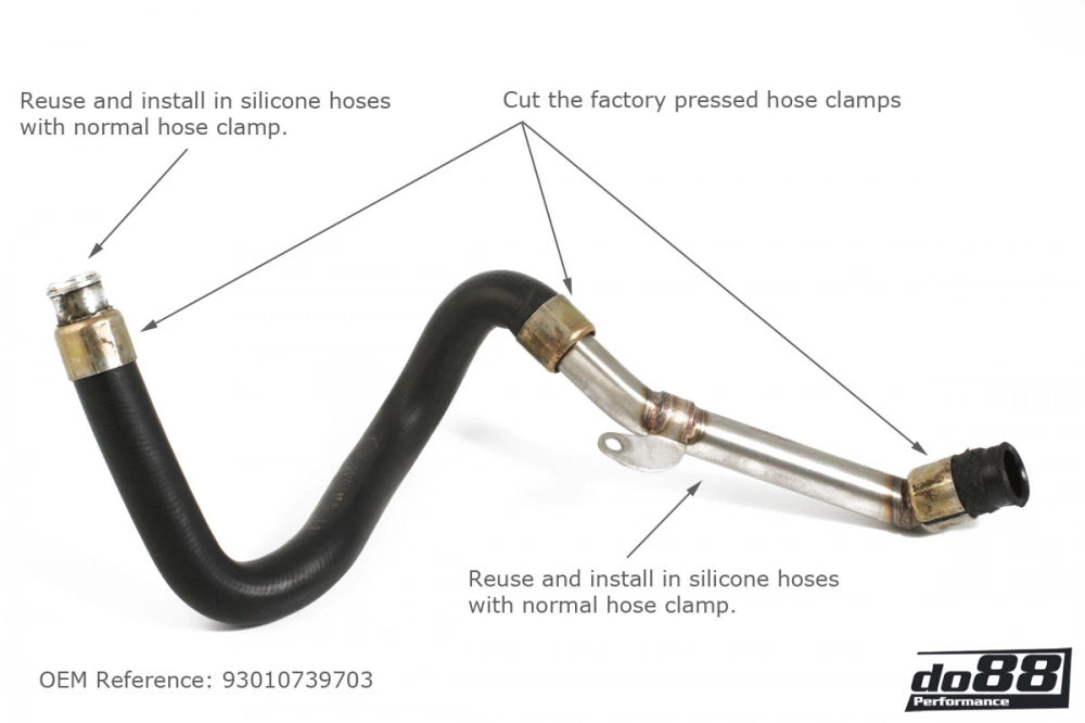 do88 Turbo Oil Hoses - Porsche 964