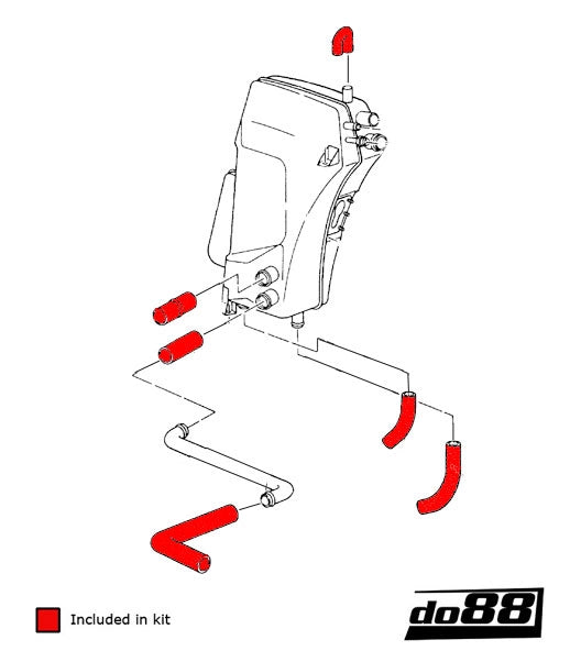 do88 Turbo Oil Hoses - Porsche 964