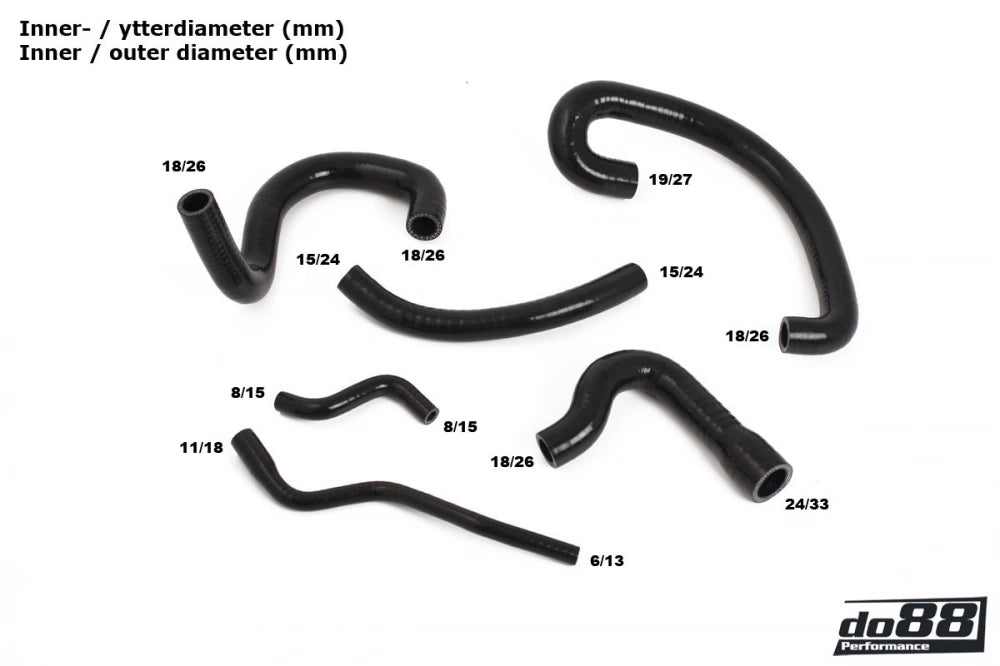 do88 Turbo K Jetronic Hoses - Porsche 964