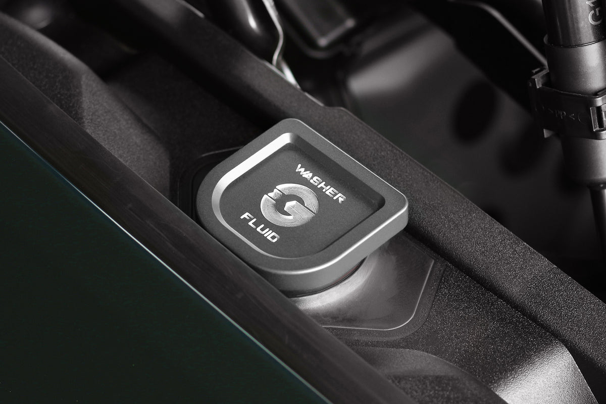 BMW F90 G90 G99 M5 GoldenWrench Anthracite Grey washer fluid cap