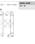 Koyorad Performance Radiator - Mazda RX-7 1.3L Turbo N-FLO Dual Pass 1993-1995