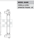 Koyorad Performance Radiator - Toyota Corolla Levin / Sprinter Trueno AE85 / AE86 MT 1983-1987