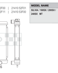 Koyorad Performance Radiator - Nissan Silvia / 180SX / 200SX S13 SR20DE / SR20DET MT 1990-1998