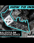 JXB Performance -  Sport Differential Brace - Audi B8 / C7 / D4