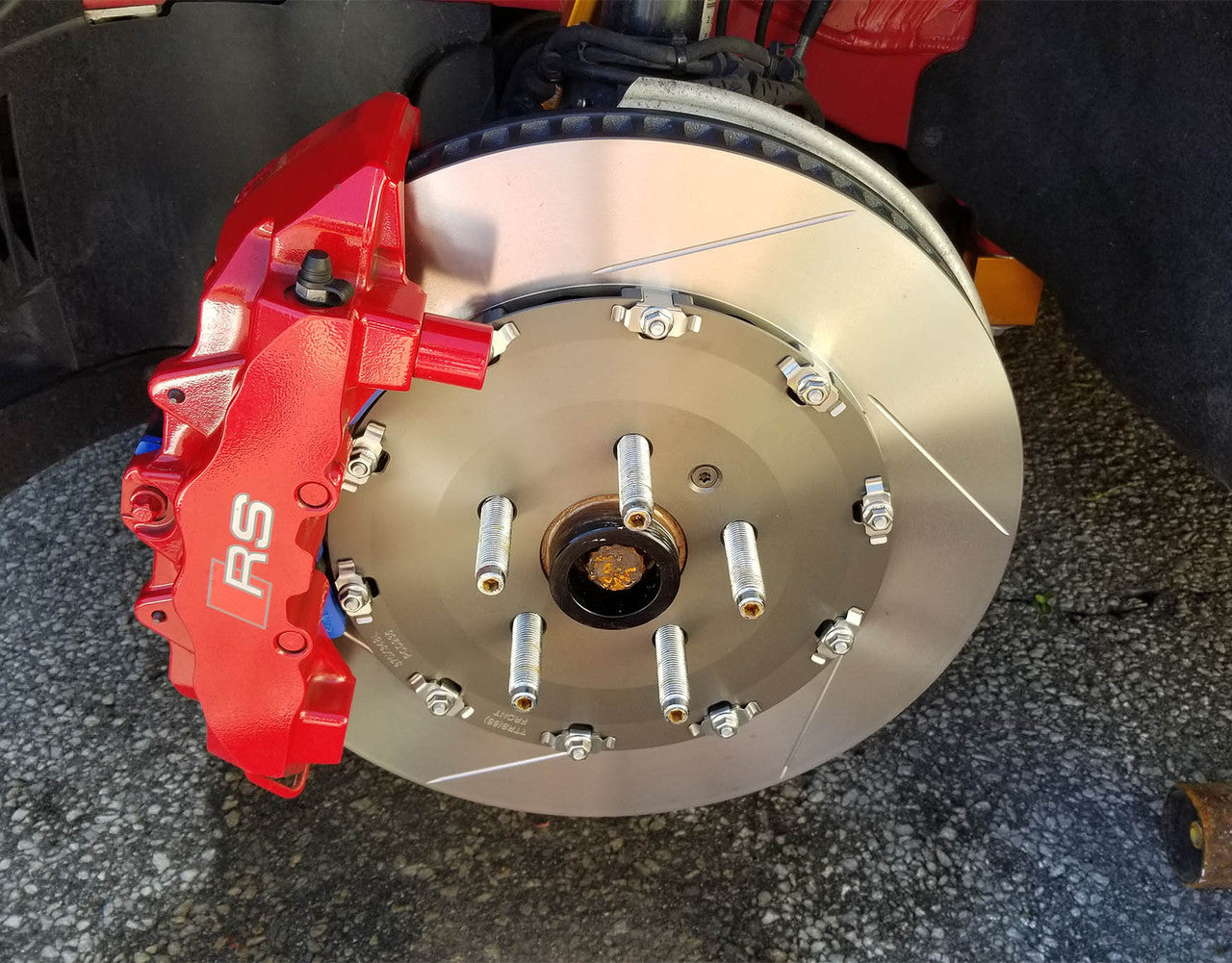 Paragon 2-piece Front Rotors (Pair) - 370mm x 34mm - Audi RS3 8V / 8V.5 (Sportback)